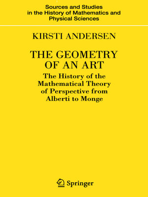 cover image of The Geometry of an Art